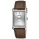 Casio Uhr Herrenuhr Lederarmband braun MTP-B215L-7AVER