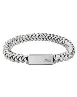 Herren Armband Edelstahl geflochten Lotus Style LS2216-2/1