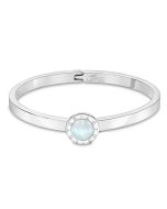 Lotus Style Armspange LS2038-2/5 Armreifen Perlmuttkreis silberfarbig Armschmuck