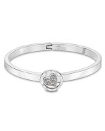 Lotus Style Armspange LS2038-2/8 Armreifen Strassherz silberfarbig Armschmuck