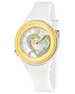 Calypso Uhr Herz Damenuhr K5576/8 weiß Calypso Armbanduhr