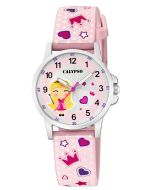 Calypso Kinder Armbanduhr Mädchen Uhr PU-Band rosa K5776/2