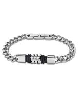 Lotus Style Herren Armband Edelstahl Gliederarmband silberfarbig LS2104-2/2