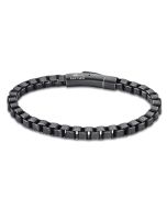 Lotus Style Edelstahl Erbskette Armband Herren LS2109-2/2 schwarz