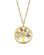 Lotus Style Damen Halskette Collier Lebensbaum bunt LS2192-1/2 Anhänger