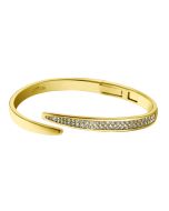 Modische Armspange Armreif Armband Lotus Style LS1845-2/2 Zirkonia golden