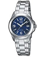 Casio Damen Uhr LTP-1259PD-2AEG Edelstahlband Armbanduhr