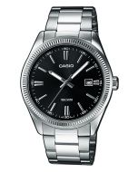 Casio Uhr MTP-1302PD-1A1VEF Herrenuhr Edelstahl schwarz