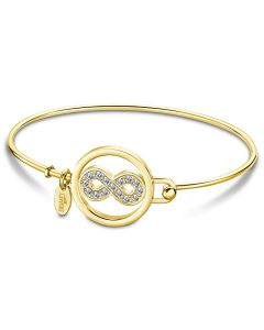 Armspange Armreif Lotus Style LS2119-2/2 Unendlichkeit golden Strass