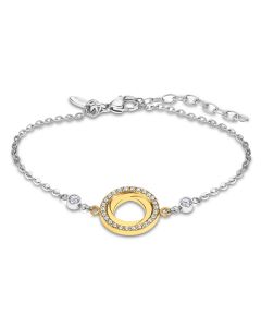 Lotus Style Armband Anhänger Strass zweifarbig LS2176-2/2