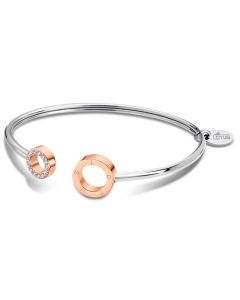 Damen Armreif Armband Ring Bicolor Lotus Style LS2180-2/3