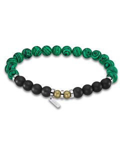 Lotus Style Kugelarmband Herren Armband dehnbar flexibel LS2190-2/1