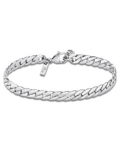 Herren Armband Edelstahl silberfarbig flach 21 cm Lotus Style LS2210-2/1