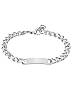 Herren Edelstahl Armband mit Platte Lotus Style LS2221-2/1