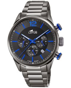 Herren Armbanduhr Lotus Watch Edelstahlband Chronograph 18686/3