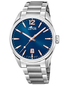 Lotus Herren Armbanduhr Datum Edelstahlarmband 18692/2
