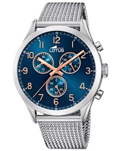 Lotus Herrenuhr Armbanduhr Edelstahlarmband 18637/3