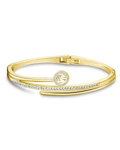Lotus Style LS2123-2/3 Armspange Armreif Edelstahl Armband Baum Strass