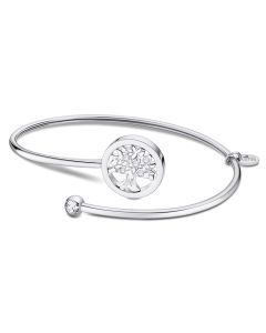 Armreif offen Lotus Style Armband Lebensbaum Strass LS2169-2/3