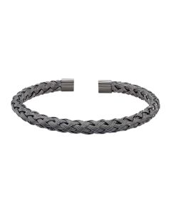 Lotus Style Herren Armband Armreif grau dehnbar Armspange LS2195-2/2