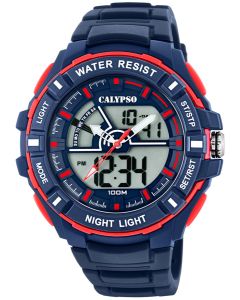Calypso Watch Herrenuhr AnaDigi Armbanduhr blau K5769/2