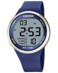 Calypso Armbanduhr Digitaluhr blau K5785/3