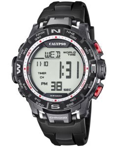 Calypso Herren Armbanduhr Digital Uhr schwarz K5816/4