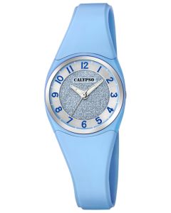 Kinderuhr Calypso Uhr Kids Mädchen Armbanduhr K5752/3 hellblau