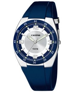 Calypso Herren Uhr Armbanduhr K5753/2 blau