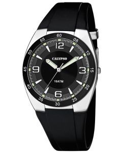 Calypso Herren Uhr Armbanduhr K5753/3 schwarz