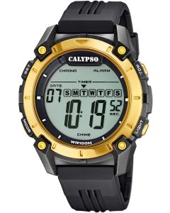 Calypso Herren Armbanduhr Digital Uhr rot K5814/3
