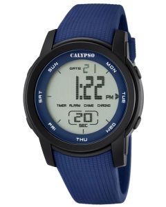Calypso by Festina Uhr Digital K5698/2 Armbanduhr blau schwarz