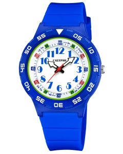Kinderuhr Armbanduhr Calypso Lernuhr K5828/4