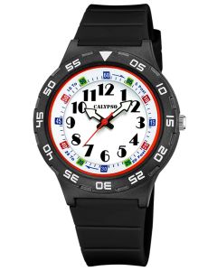 Kinderuhr Armbanduhr Calypso Lernuhr K5828/5