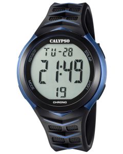 Calypso Uhr Digitaluhr K5730/2 schwarz blau