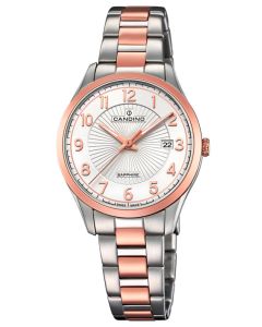 Candino Damenuhr C4610/1 Bicolor Armbanduhr Swiss Made