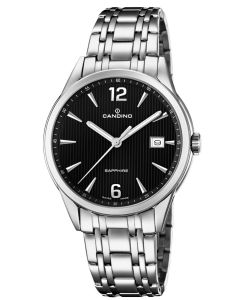 Candino Herrenuhr Armbanduhr C4614/4 Saphirglas Swiss Made