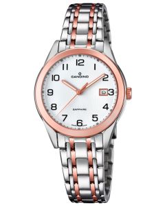 Candino Damenuhr C4617/1 Armbanduhr Saphirglas Swiss Made