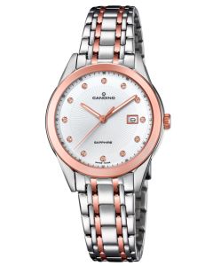 Candino Damenuhr C4617/3 Armbanduhr Saphirglas Swiss Made