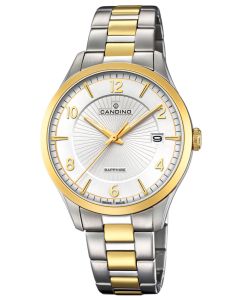 Candino Herrenuhr Armbanduhr C4631/1 Bicolor Swiss Made