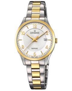 Candino Damenuhr C4632/1 Bicolor Armbanduhr Swiss Made