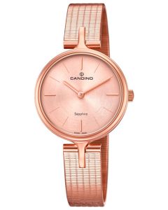 Candino Damenuhr C4645/1 Armbanduhr rosegolden