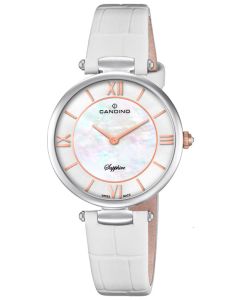 Candino Damenuhr C4669/1 Armbanduhr Lederarmband