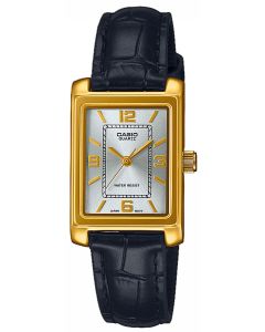 Casio Damenuhr Armbanduhr Lederarmband LTP-1234PGL-7A2EF