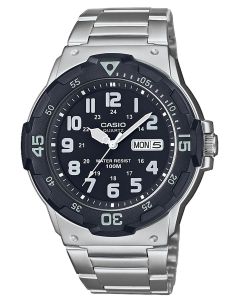 Casio Uhr Armbanduhr MRW-200HD-1BVEF Edelstahlarmband