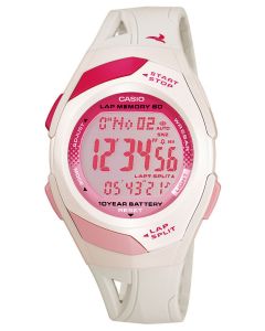 Casio Uhr Sportuhr Armbanduhr weiß STR-300-7EG
