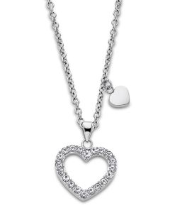 Lotus Style Halskette Collier Strass Herz LS2026-1/1 Anhänger
