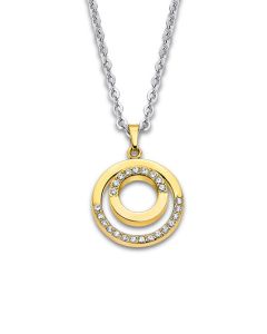 Lotus Style Damen Halskette Bicolor Strass LS2180-1/2
