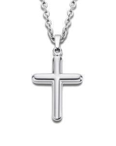 Herren Halskette Kreuz silber Lotus Style LS2217-1/2 Edelstahl Anhänger