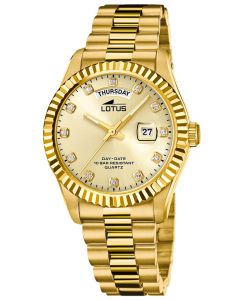 Herrenuhr Lotus Armbanduhr Day-Date 18857/5